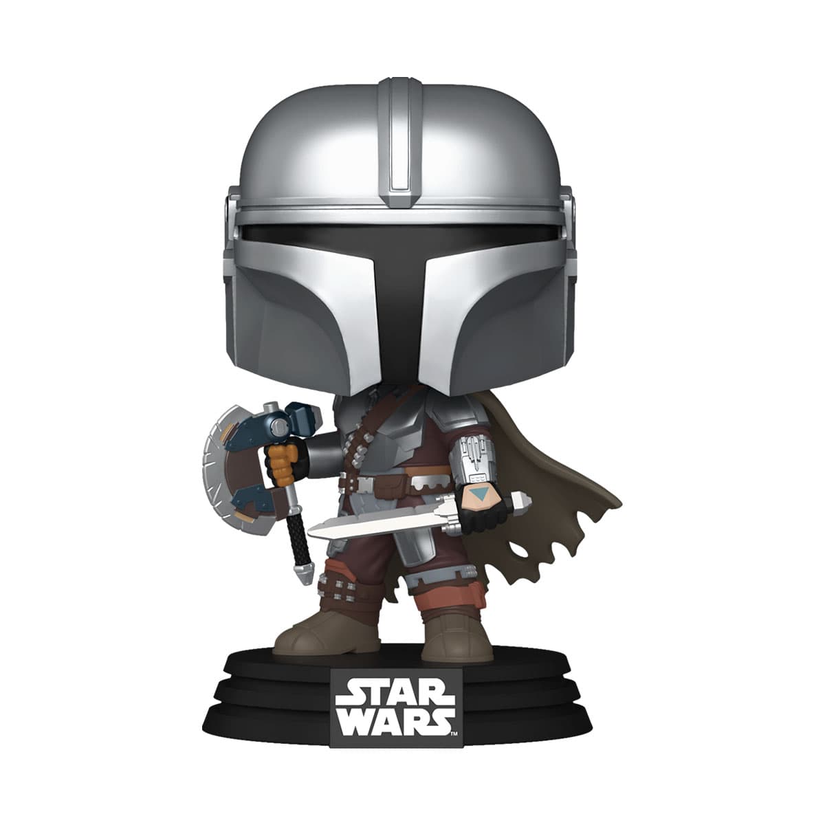 Ігрова фігурка FUNKO POP! cерії Мандалорець - Мандалорець зі зброєю 90824