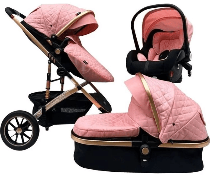 Коляска-трансформер 3в1 Maxibaby IQ 90876 Pink Коляска-трансформер 3в1 Maxibaby IQ 90876 Pink