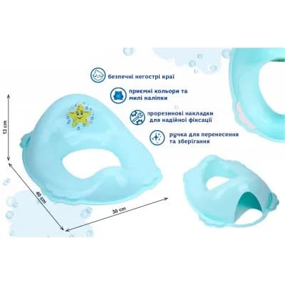 Накладка на унитаз ТехноК 9093-3 фото 2 Накладка на унитаз ТехноК 9093-3 фото 2
