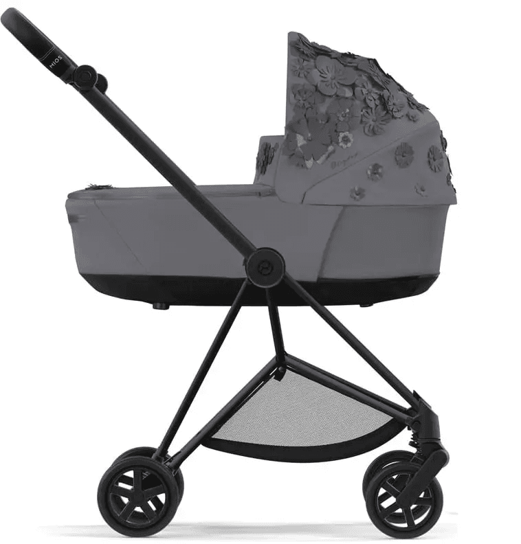Коляска универсальная (люлька) Cybex Mios 4.0 Simply Flowers Grey/Matt Black 522000801/1-1 Коляска универсальная (люлька) Cybex Mios 4.0 Simply Flowers Grey/Matt Black 522000801/1-1