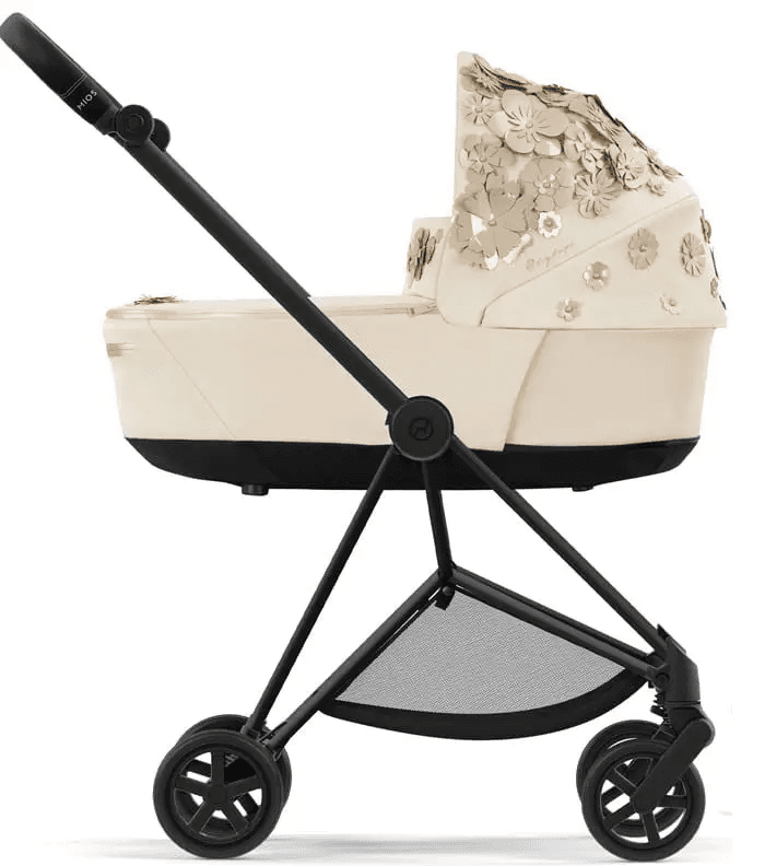 Коляска универсальная (люлька) Cybex Mios 4.0 Simply Flowers Beige/Matt Black 521001383/1-1 Коляска универсальная (люлька) Cybex Mios 4.0 Simply Flowers Beige/Matt Black 521001383/1-1
