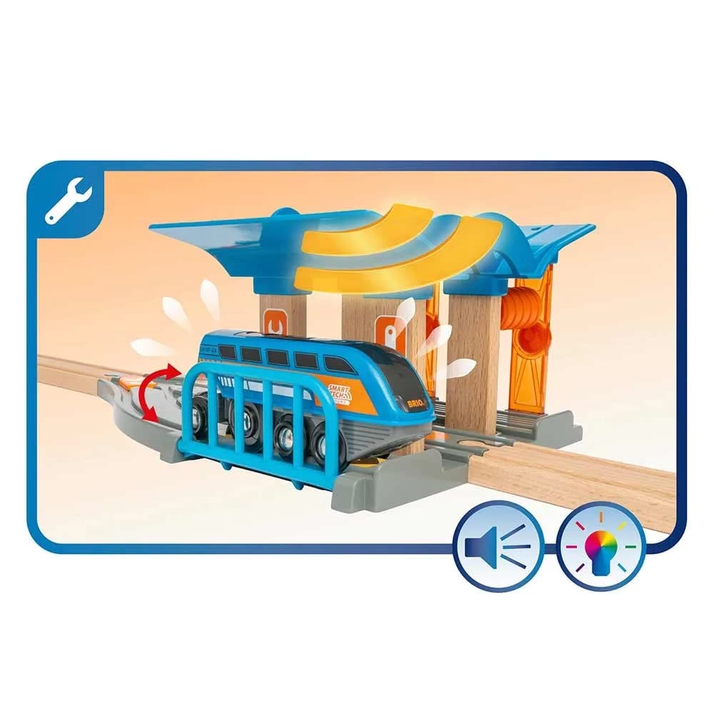 Детская железная дорога BRIO Smart Tech Deluxe 33977 фото 7 Детская железная дорога BRIO Smart Tech Deluxe 33977 фото 7