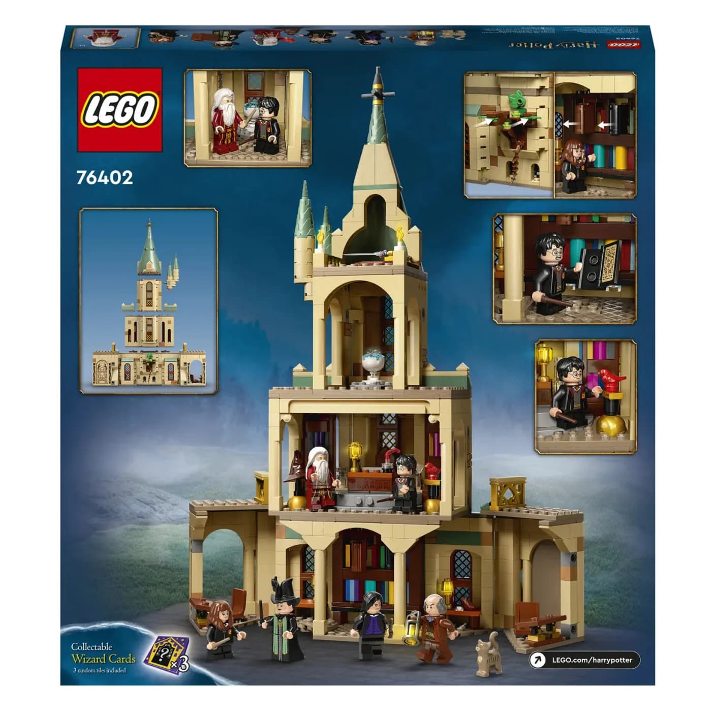 Конструктор Lego Harry Potter Хогвартс: Кабинет Дамблдора 654дет 76402 фото 9 Конструктор Lego Harry Potter Хогвартс: Кабинет Дамблдора 654дет 76402 фото 9
