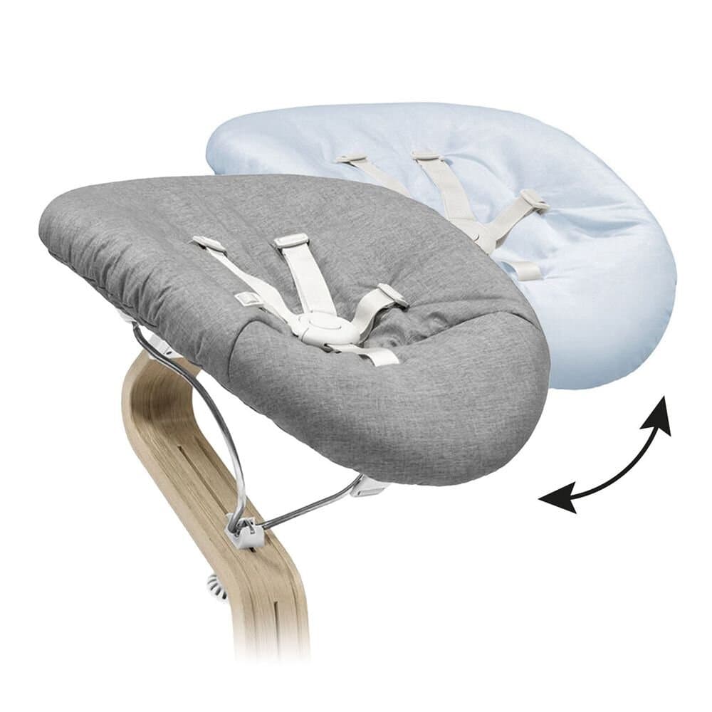 Крісло-шезлонг Stokke Nomi Newborn 625906 Grey/Grey Blue
