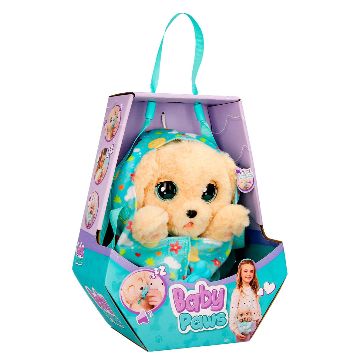 Игрушка интерактивная Baby Paws Щенок лабрадор 921146IM Игрушка интерактивная Baby Paws Щенок лабрадор 921146IM