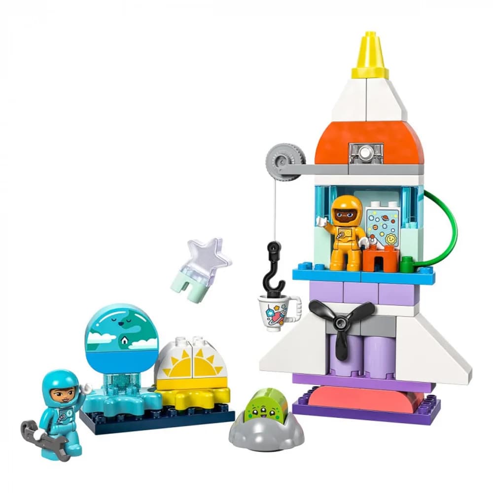Конструктор Lego Duplo Приключения на космическом шаттле 58дет 10422 фото 2 Конструктор Lego Duplo Приключения на космическом шаттле 58дет 10422 фото 2