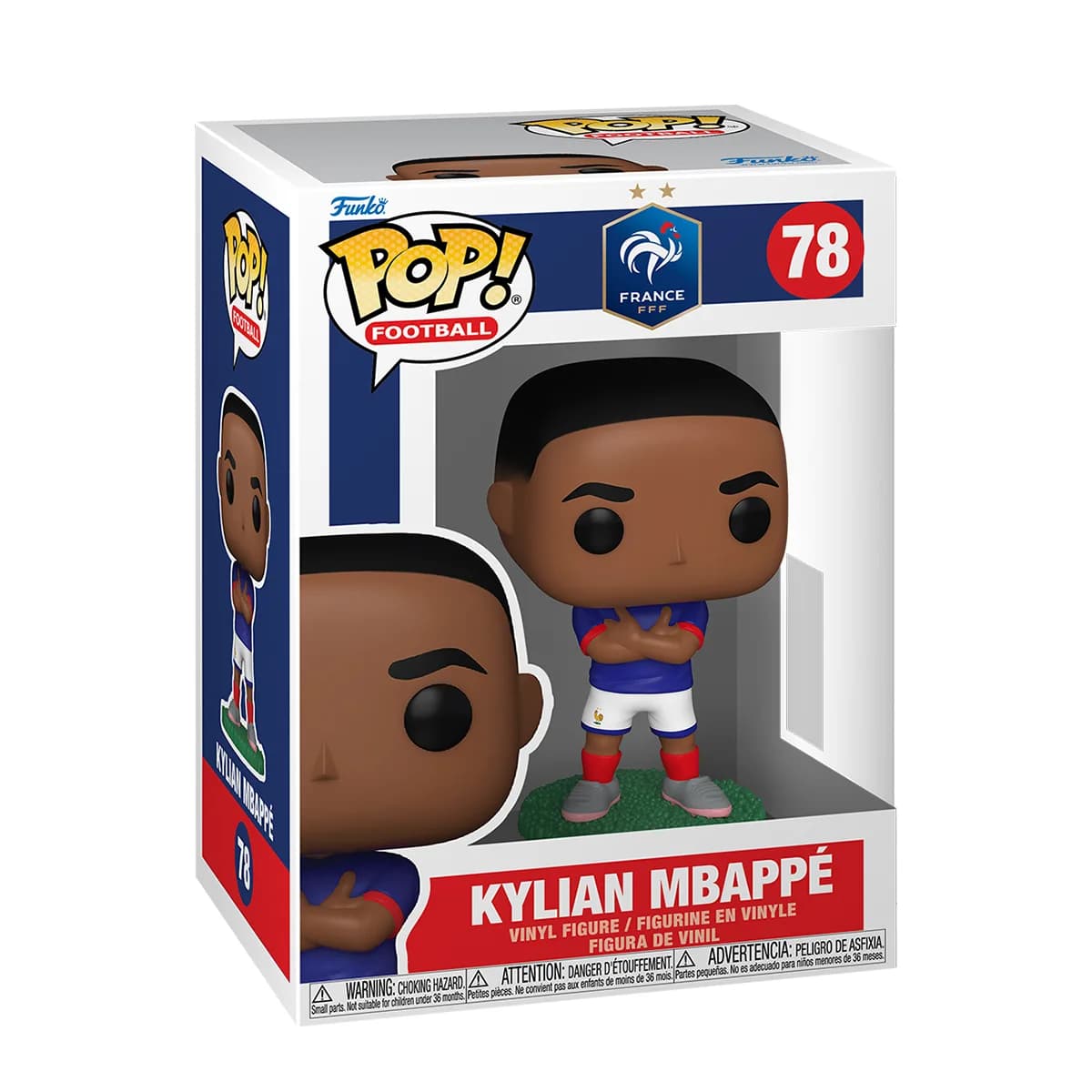 Игровая фигурка FUNKO POP! серии Футбол Франция - Килиан Мбаппе 92730 фото 2 Игровая фигурка FUNKO POP! серии Футбол Франция - Килиан Мбаппе 92730 фото 2