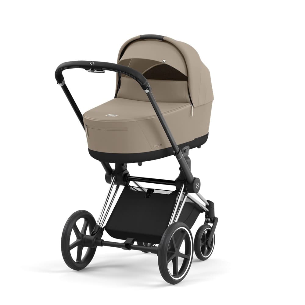 Коляска універсальна (люлька) Cybex Priam 4.0 522004677/2 Cozy Beige/Chrome Black