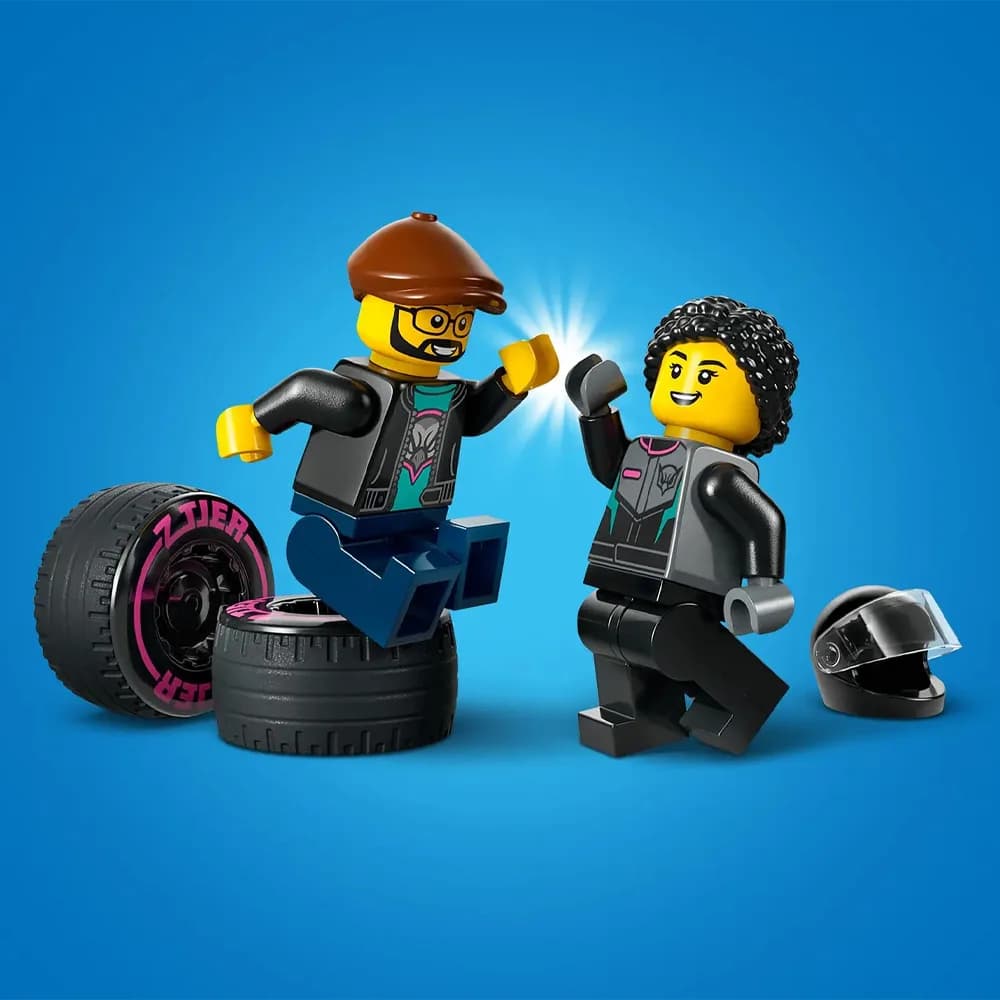 Конструктор Lego City Автомобиль для гонок и автовоз 328дет 60406 фото 4