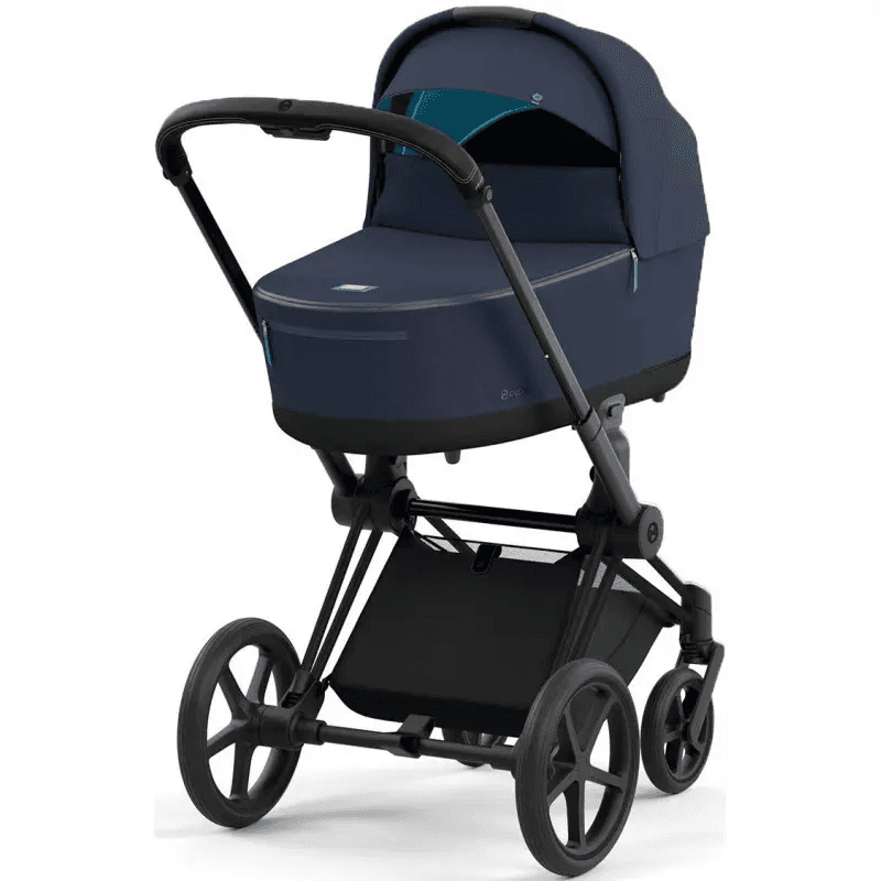 Коляска универсальная (люлька) Cybex Priam 4.0 Nautical Blue/Matt Black 522000807/1 Коляска универсальная (люлька) Cybex Priam 4.0 Nautical Blue/Matt Black 522000807/1