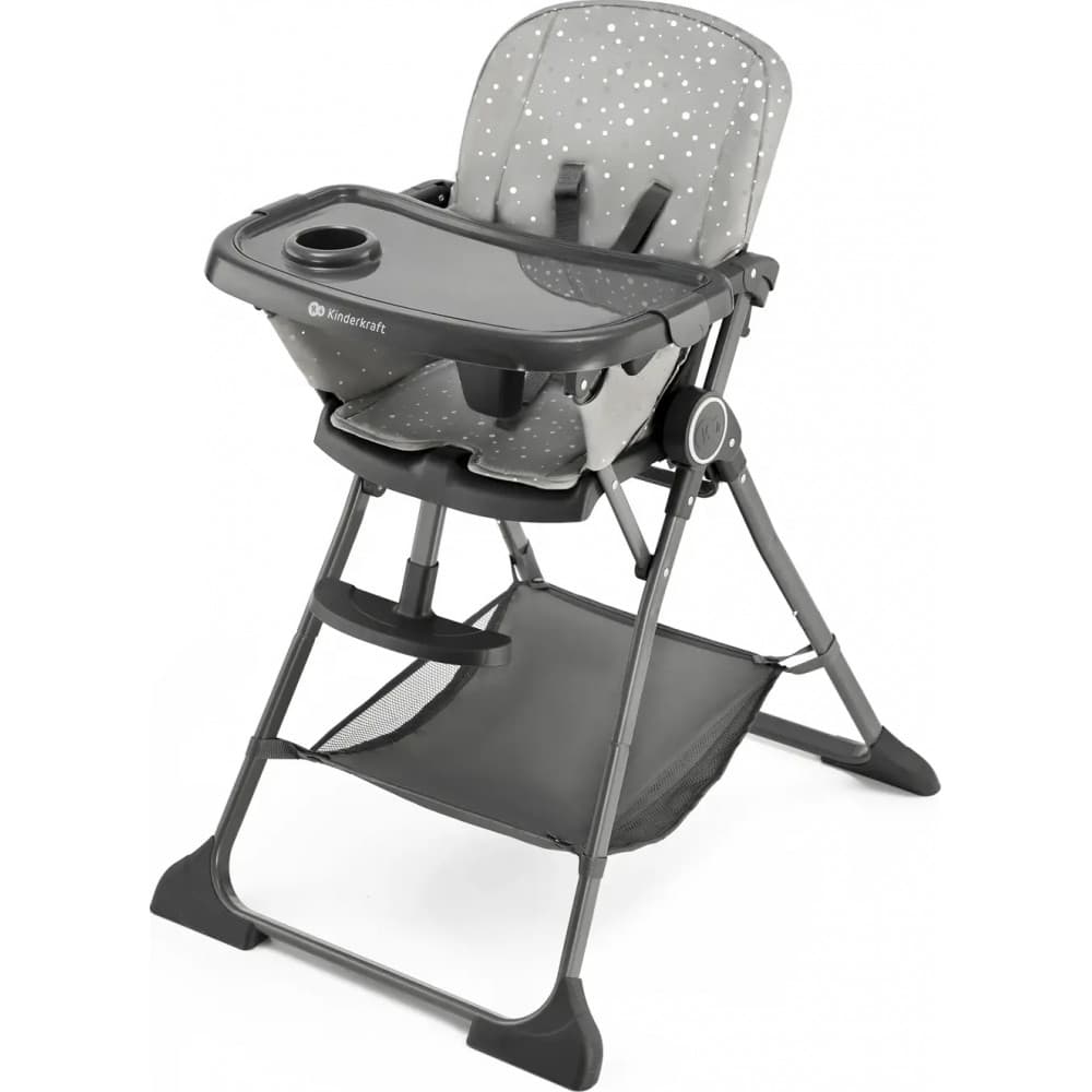 Стульчик для кормления Kinderkraft Foldee KHFOLD00GRY0000 Grey