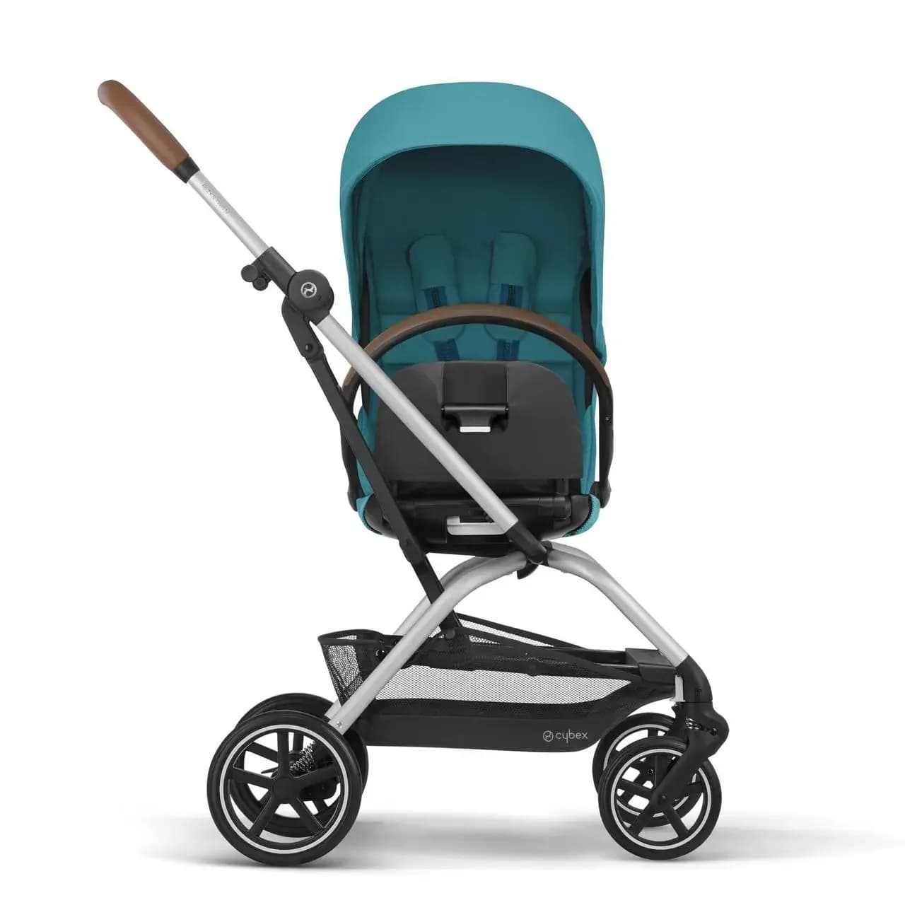 Коляска прогулянкова CYBEX Eezy S Twist+ 2 SLV B River Blue turquoise 521001773 фото 2 Коляска прогулянкова CYBEX Eezy S Twist+ 2 SLV B River Blue turquoise 521001773 фото 2