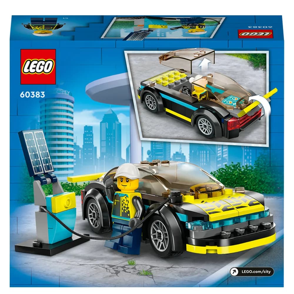 Конструктор LEGO City Электрический спортивный автомобиль 95дет 60383 фото 10 Конструктор LEGO City Электрический спортивный автомобиль 95дет 60383 фото 10