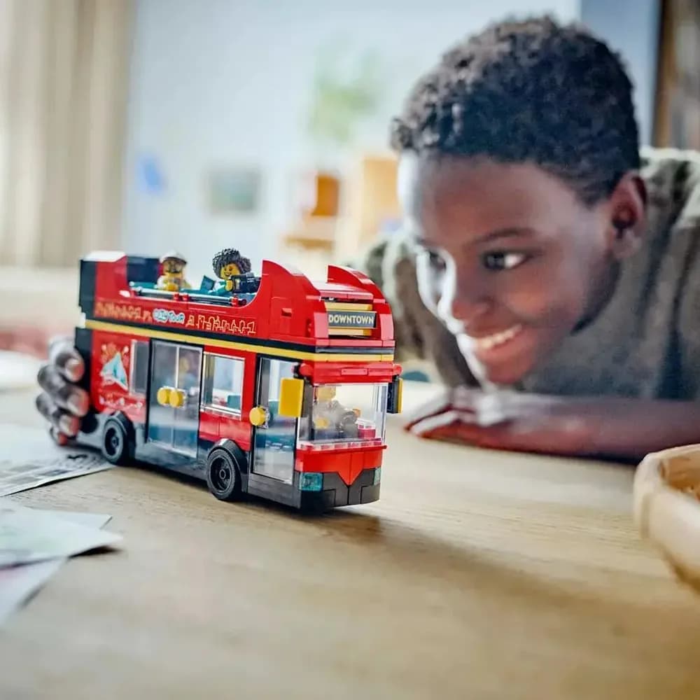 Конструктор Lego City Красный двухэтажный автобус 384дет 60407 фото 11