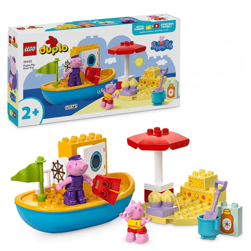 Конструктор Lego Duplo Морская прогулка Пеппы на лодке 23дет 10432 фото 2 Конструктор Lego Duplo Морская прогулка Пеппы на лодке 23дет 10432 фото 2