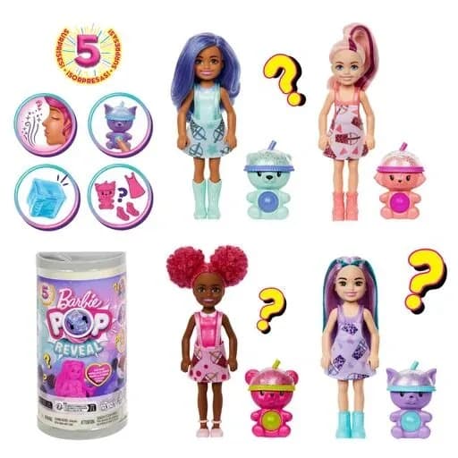 Кукла Barbie Pop Reveal Крутые Бабл-ти HRK63 фото 4