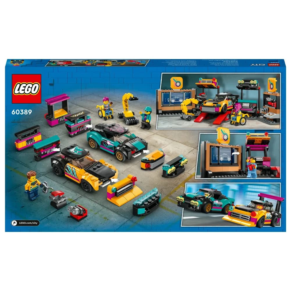 Конструктор LEGO City Тюнинг-ателье 507дет 60389 фото 9
