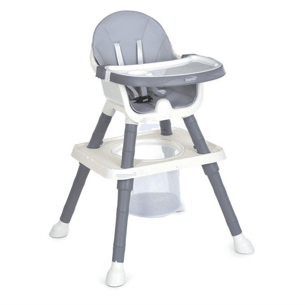 Стільчик для годування Bambi M 6041 Gray Стільчик для годування Bambi M 6041 Gray