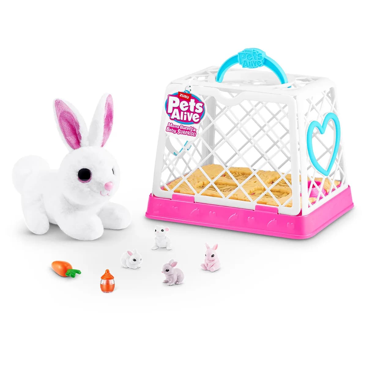 Игрушка интерактивная Zuru Pets Alive Мама кролиха с сюрпризом 9554 фото 2 Игрушка интерактивная Zuru Pets Alive Мама кролиха с сюрпризом 9554 фото 2