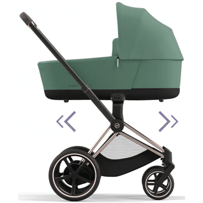 Коляска универсальная (люлька) Cybex e-Priam 4.0 Leaf Green/Rosegold 520020102LG/4-1 Коляска универсальная (люлька) Cybex e-Priam 4.0 Leaf Green/Rosegold 520020102LG/4-1