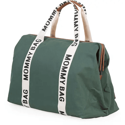Сумка для мамы Childhome Signature canvas green CWMBBSCGR Сумка для мамы Childhome Signature canvas green CWMBBSCGR