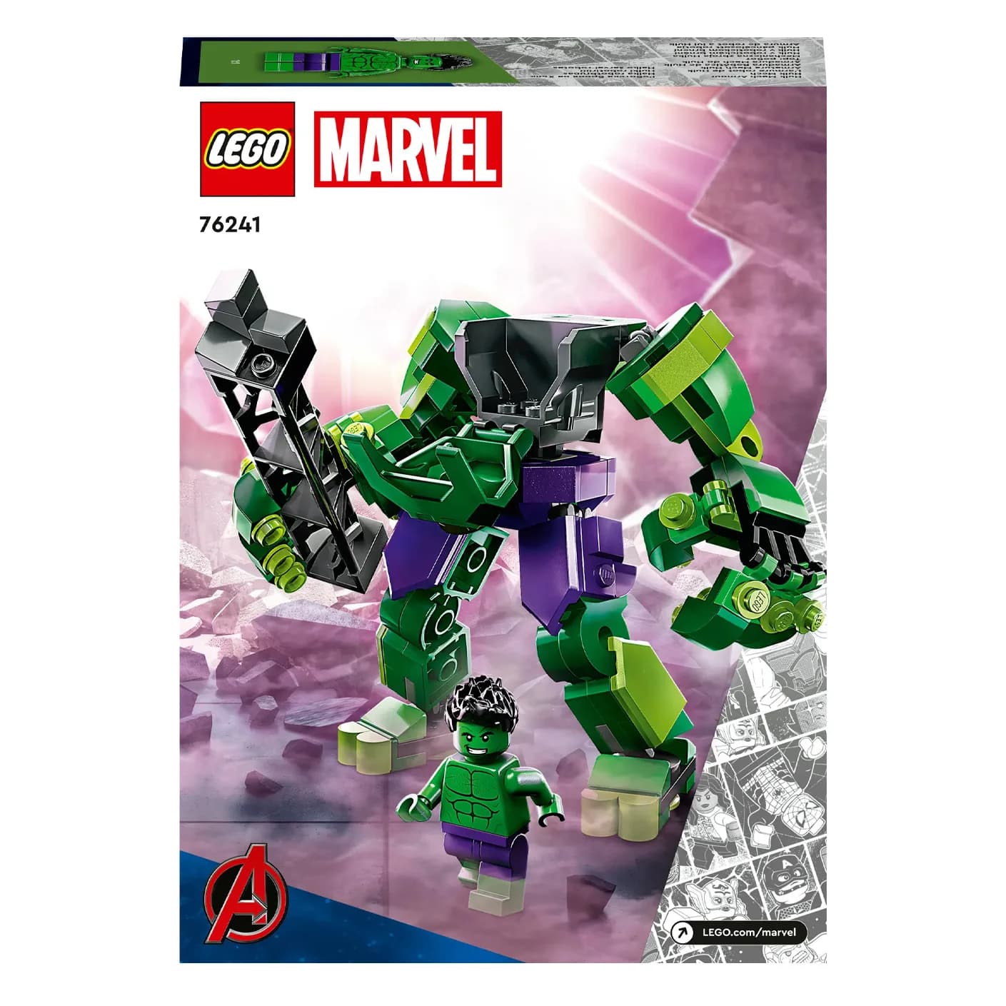 Конструктор Lego Super Heroes Робоброня Халка 138дет 76241 фото 9 Конструктор Lego Super Heroes Робоброня Халка 138дет 76241 фото 9