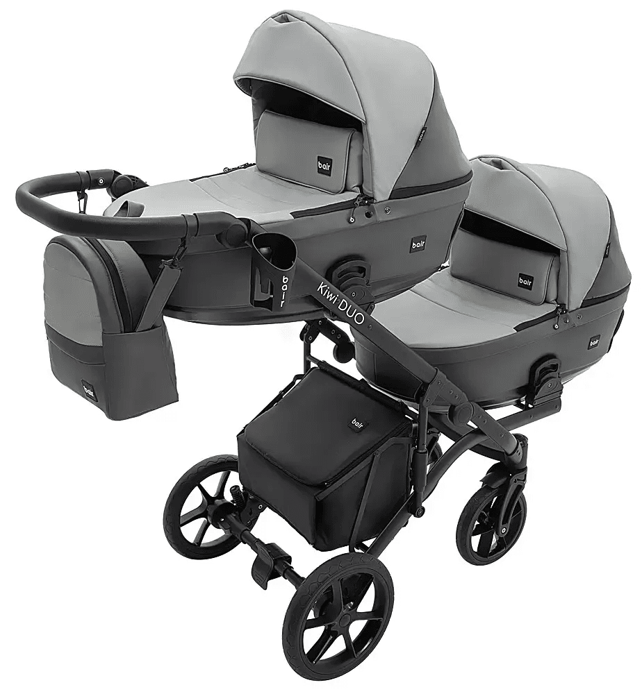 Коляска универсальная 2в1 для двойни Bair Kiwi Duo Eco BKD-21/15 681043