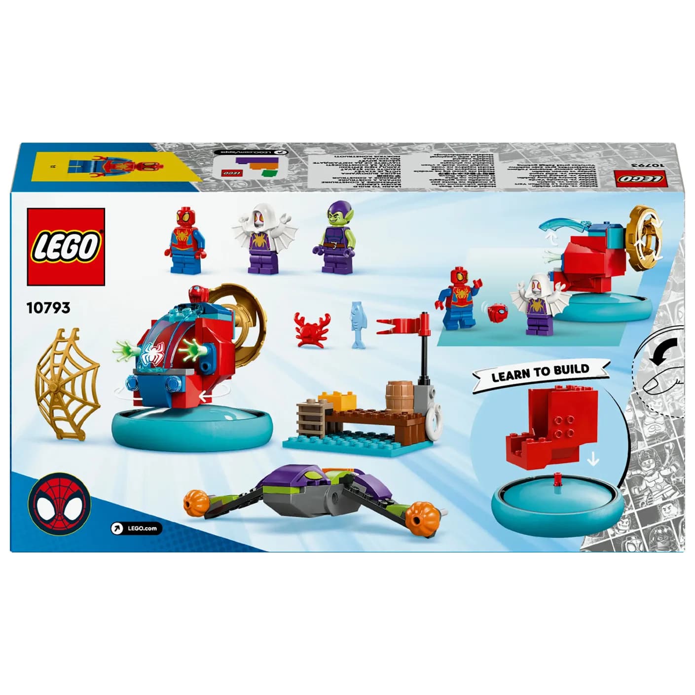 Конструктор Lego Spidey Павук проти Зеленого гобліна 84дет 10793 фото 9 Конструктор Lego Spidey Павук проти Зеленого гобліна 84дет 10793 фото 9