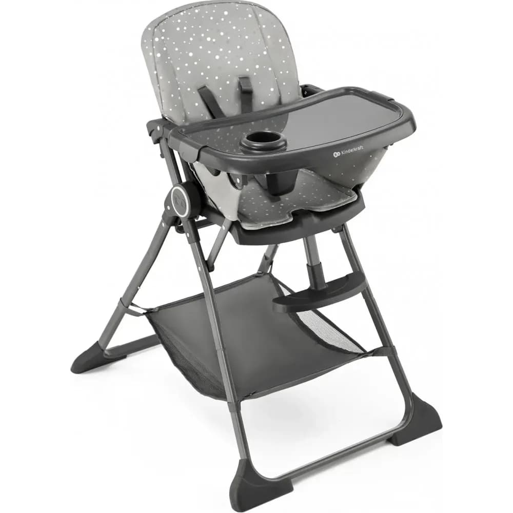 Стільчик для годування Kinderkraft Foldee KHFOLD00GRY0000 Grey фото 5