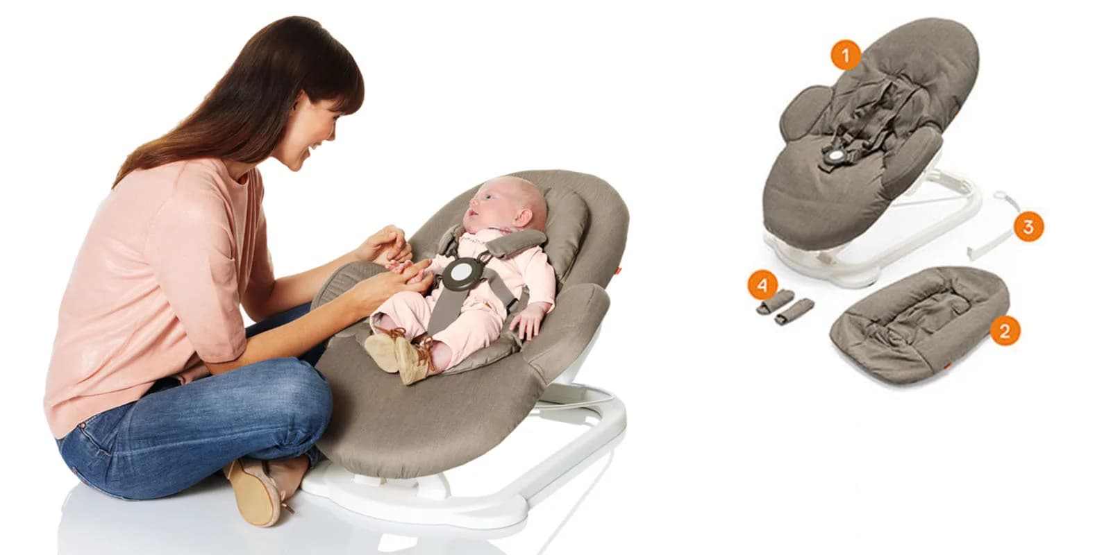 Кресло-шезлонг Stokke Steps 350111 Deep Grey фото 2 Кресло-шезлонг Stokke Steps 350111 Deep Grey фото 2