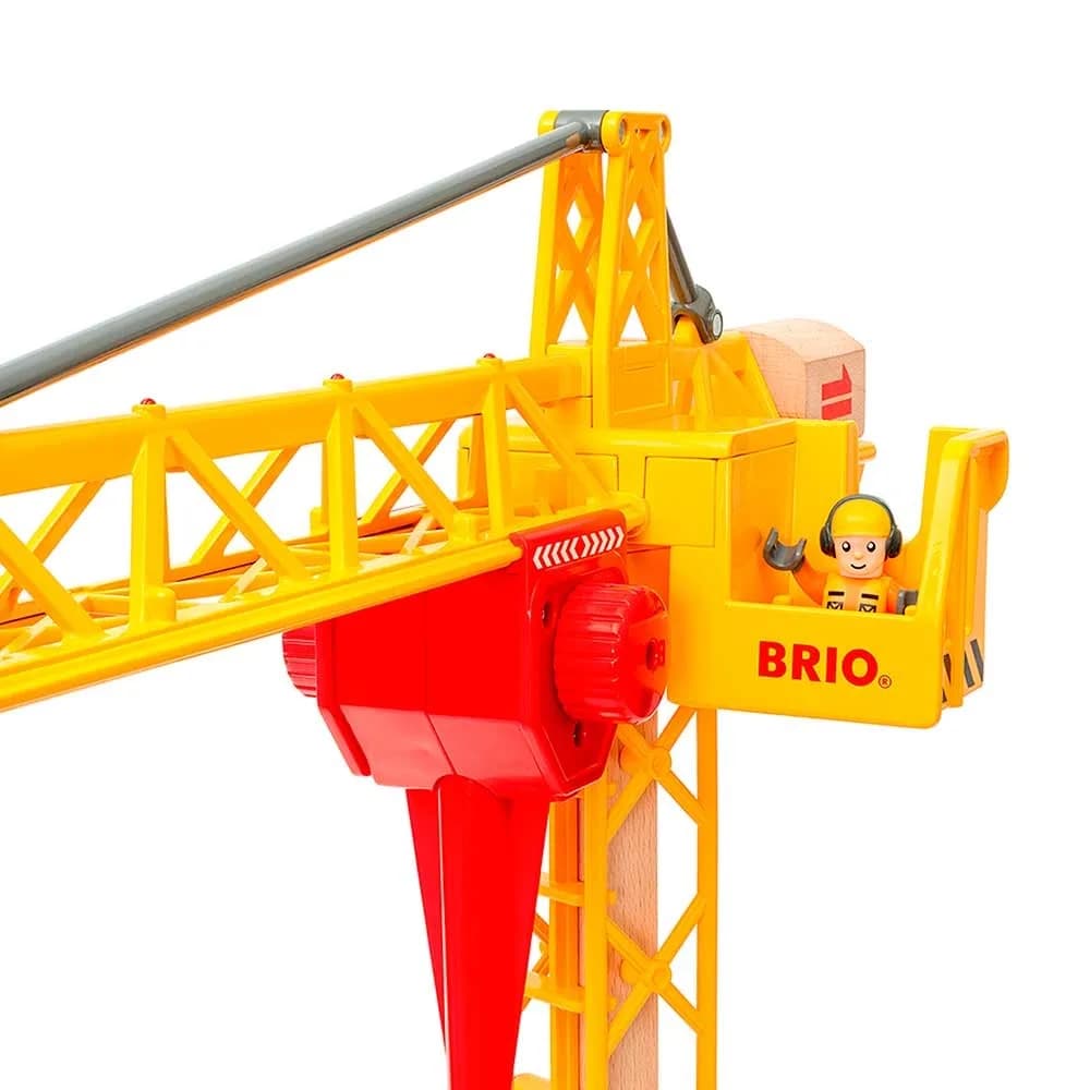 Будівельний кран зі світлом BRIO 33835 фото 5 Будівельний кран зі світлом BRIO 33835 фото 5