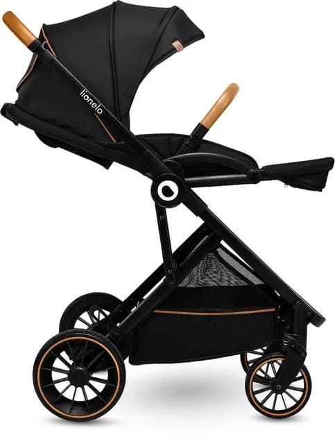 Коляска универсальная 2в1 Lionelo Riya Black Onyx LO-RIYA 2IN1 BLACK ONYX фото 3 Коляска универсальная 2в1 Lionelo Riya Black Onyx LO-RIYA 2IN1 BLACK ONYX фото 3