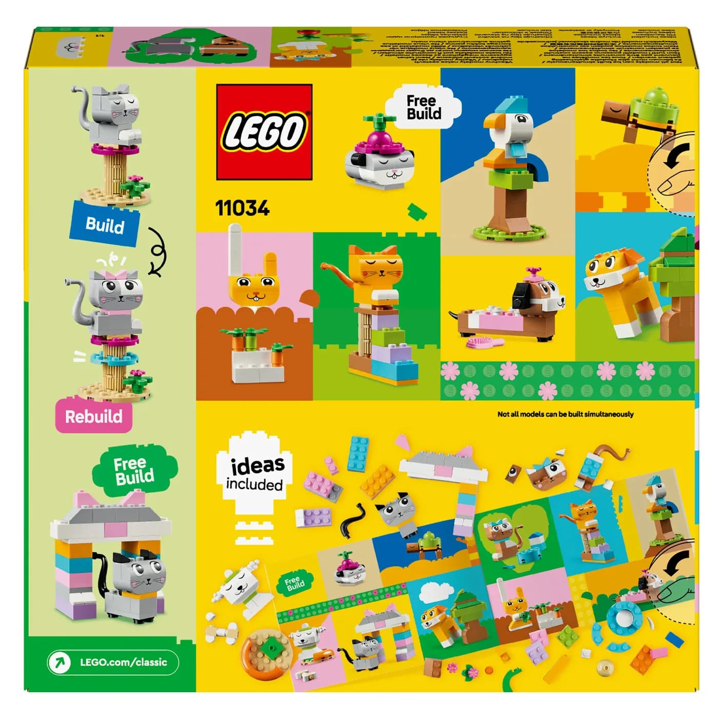 Конструктор Lego Classic Творчі улюбленці 450дет 11034 фото 9 Конструктор Lego Classic Творчі улюбленці 450дет 11034 фото 9