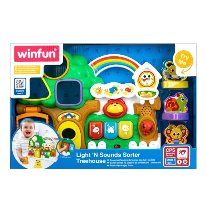 Сортер WinFun Домик 0786-NL фото 3 Сортер WinFun Домик 0786-NL фото 3