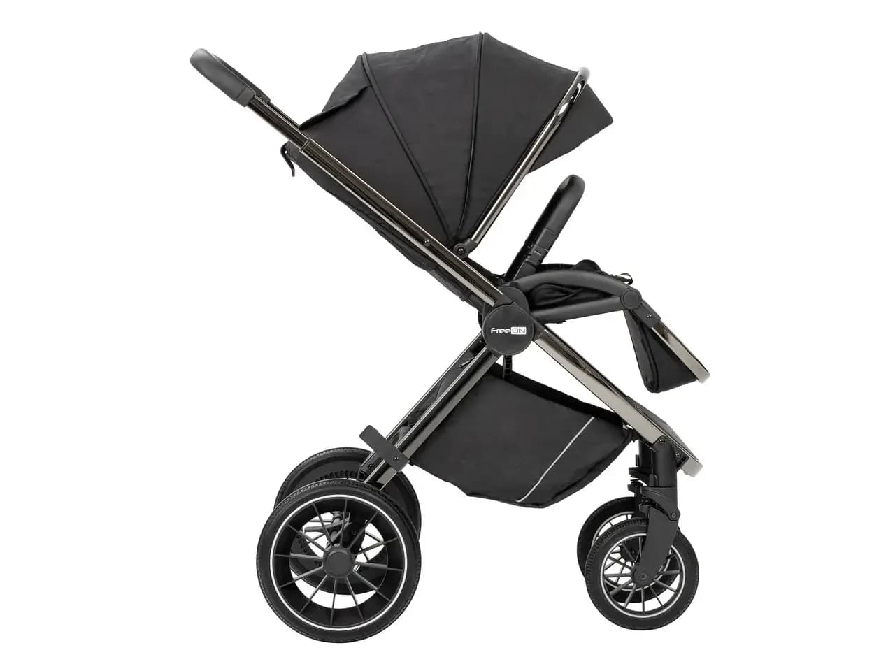 Коляска універсальна FreeON Joy Plus 49683 Black фото 3