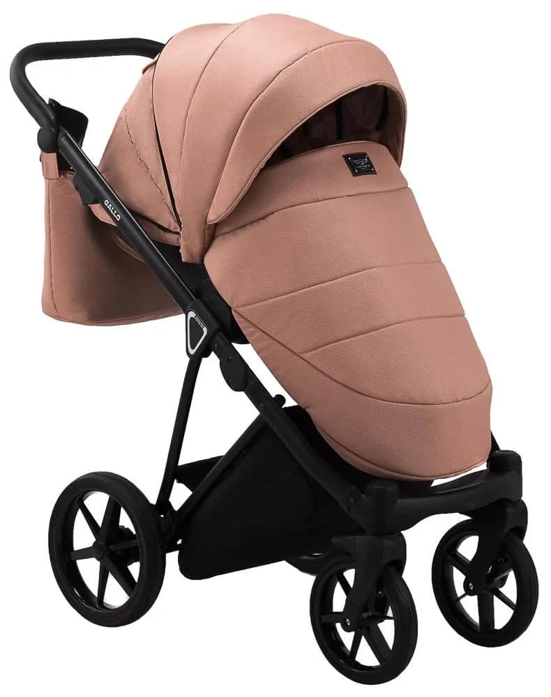 Коляска універсальна 2в1 Adamex Gallo Thermo GA-4 rose pink 625517 фото 3 Коляска універсальна 2в1 Adamex Gallo Thermo GA-4 rose pink 625517 фото 3