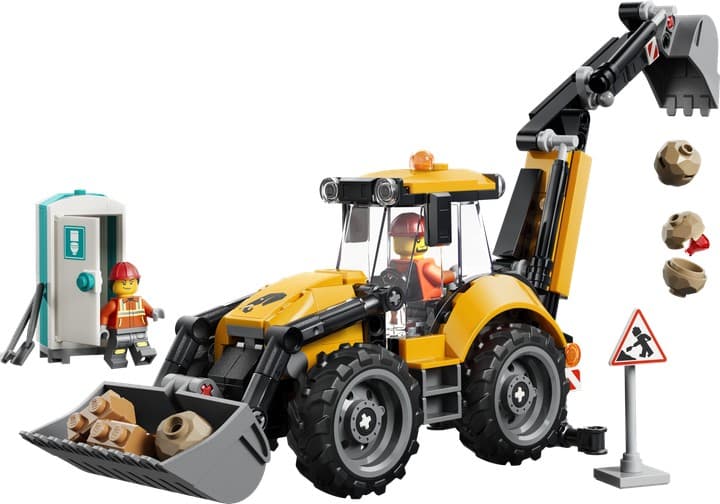 Конструктор Lego City Екскаватор-навантажувач 301дет 60480 Конструктор Lego City Екскаватор-навантажувач 301дет 60480