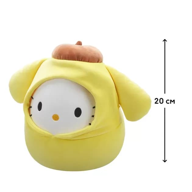 Игрушка мягкая Squishmallows Хэллоу Китти Помпомпурин 20см SQSN00387 фото 2 Игрушка мягкая Squishmallows Хэллоу Китти Помпомпурин 20см SQSN00387 фото 2