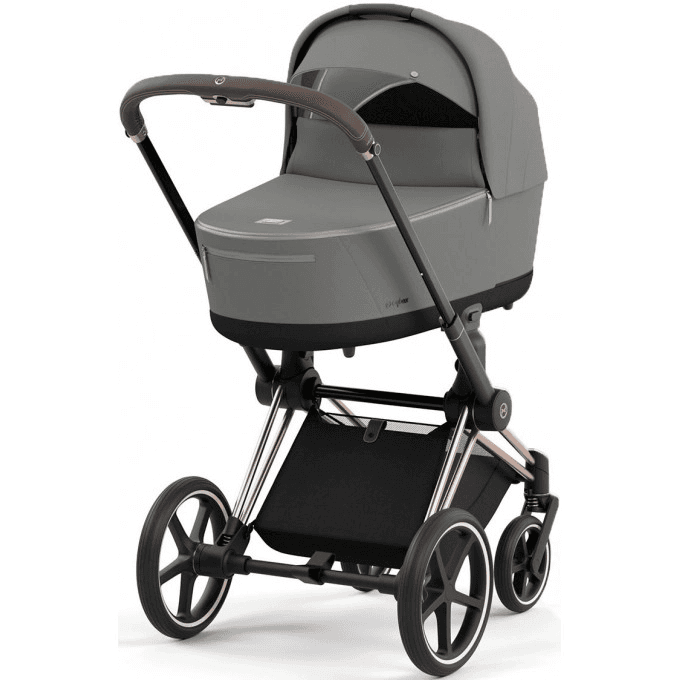 Коляска універсальна (люлька) Cybex Priam 4.0 Mirage Grey/Rosegold 523000809/4-1