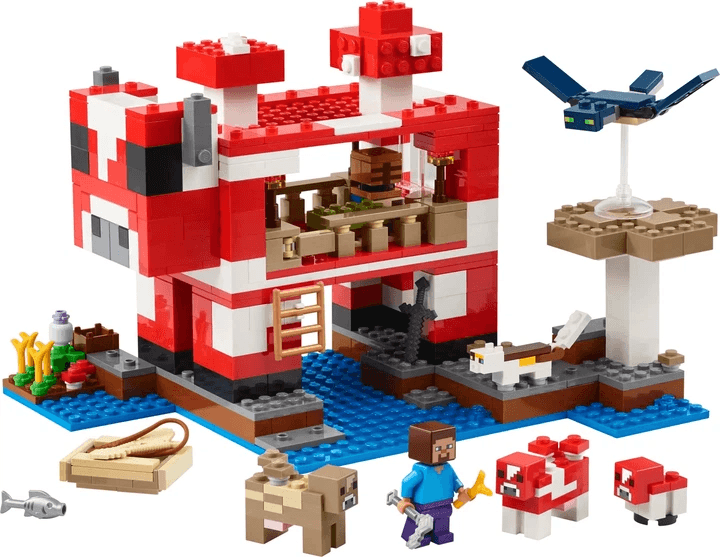 Конструктор Lego Minecraft Грибний будинок 500дет 21270 Конструктор Lego Minecraft Грибний будинок 500дет 21270