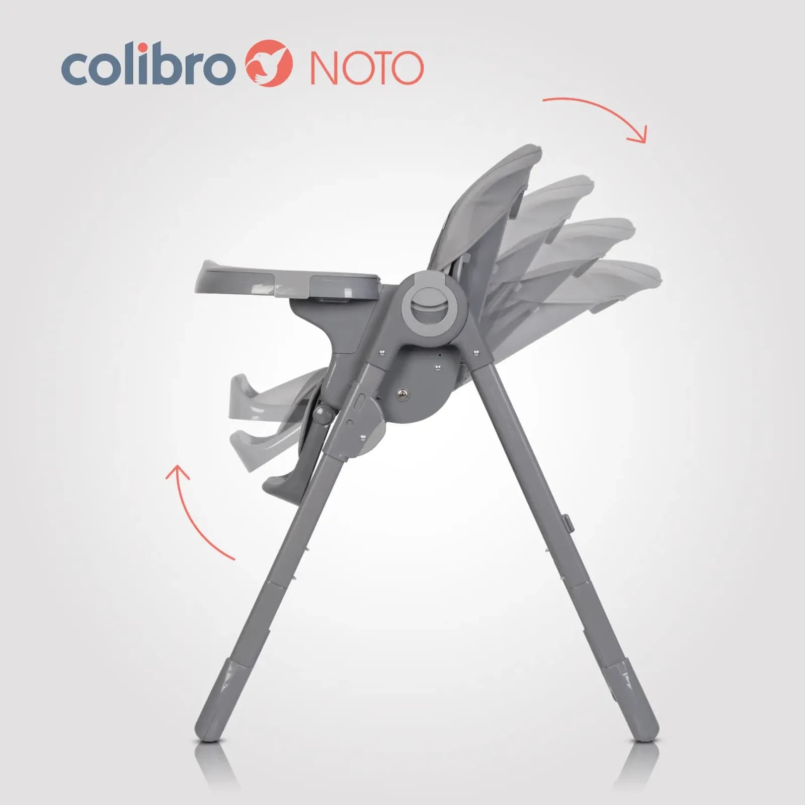 Стільчик для годування Colibro Noto CCN-11-02 Almond фото 4 Стільчик для годування Colibro Noto CCN-11-02 Almond фото 4