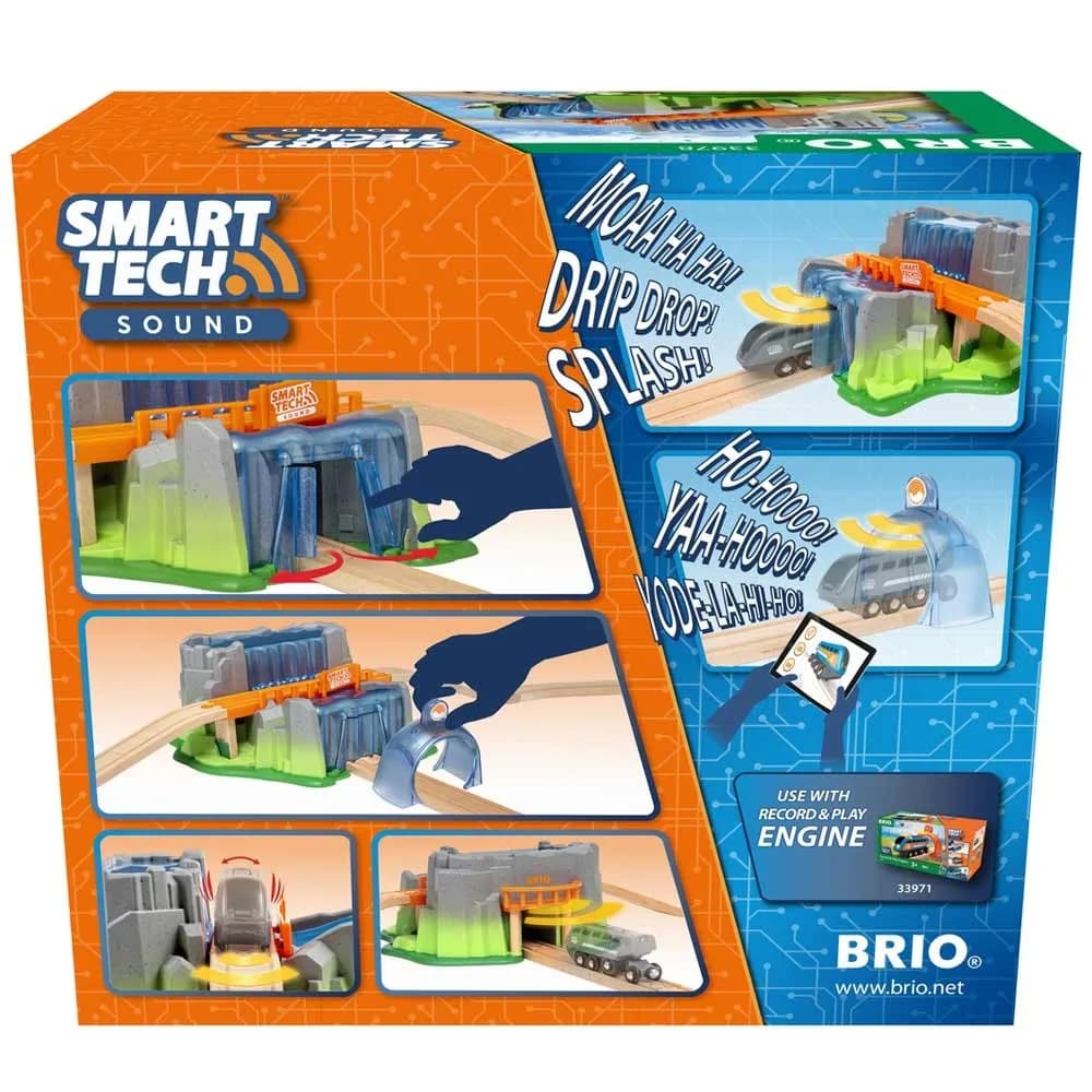 Тунель з водоспадом для залізниці BRIO Smart Tech 33978 фото 10