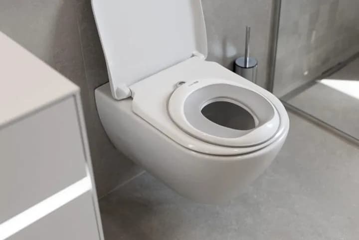 Сидіння на унітаз FreeON 49607 White-Grey фото 2 Сидіння на унітаз FreeON 49607 White-Grey фото 2