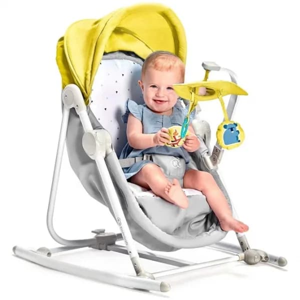 Шезлонг-качалка 5в1 Kinderkraft Unimo KKKUNIMYEL0000 Yellow фото 3 Шезлонг-качалка 5в1 Kinderkraft Unimo KKKUNIMYEL0000 Yellow фото 3