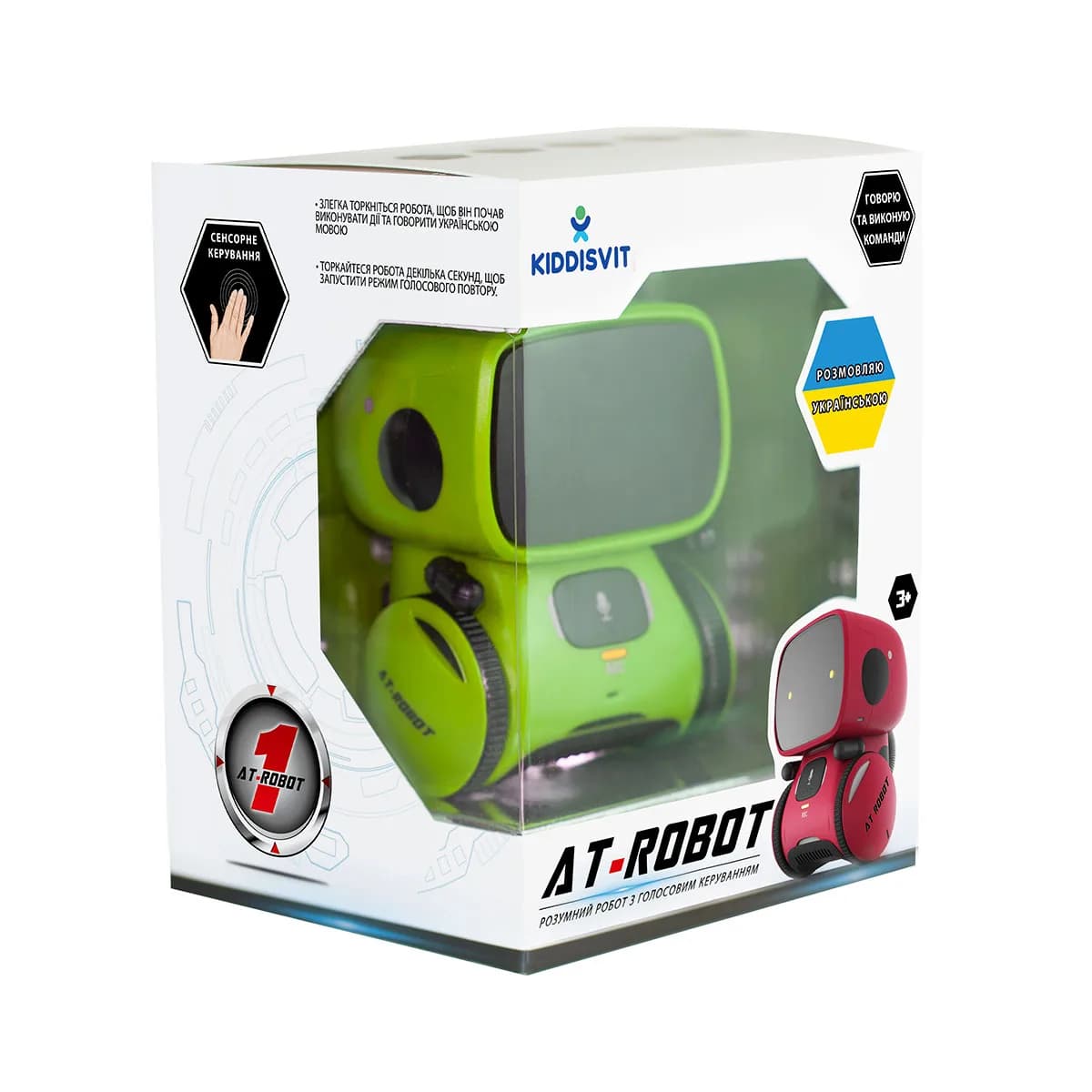 Робот інтерактивний з голосовим керуванням – AT-ROBOT AT001-02-UKR фото 2