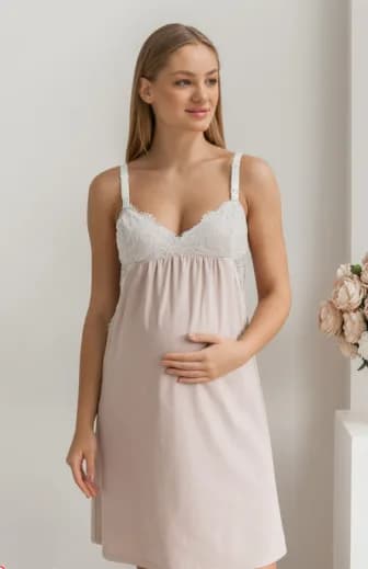 Нiчна сорочка для вагітних та годування S-XL Юла мама AGATA NW-2.5.2 фото 5 Нiчна сорочка для вагітних та годування S-XL Юла мама AGATA NW-2.5.2 фото 5