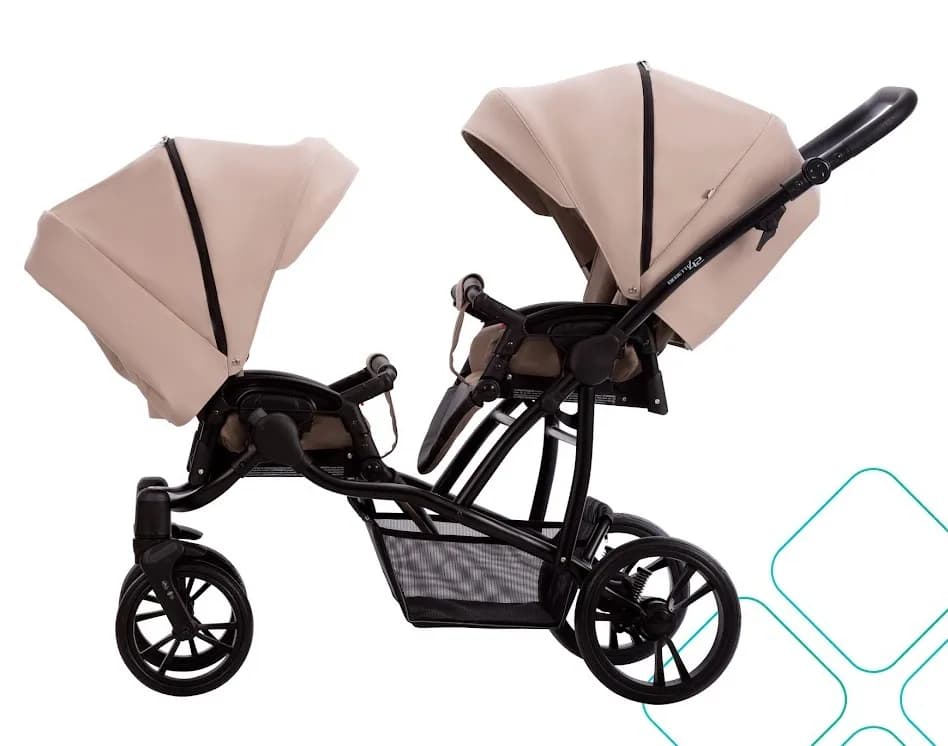 Коляска для двійні Bebetto 42 PRO 22 505.28.24.P22 фото 2 Коляска для двійні Bebetto 42 PRO 22 505.28.24.P22 фото 2