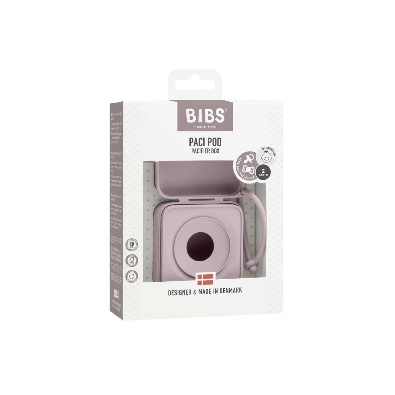 Контейнер для пустышек BIBS Pacifier Box Dusky Lilac 4200267 фото 3 Контейнер для пустышек BIBS Pacifier Box Dusky Lilac 4200267 фото 3