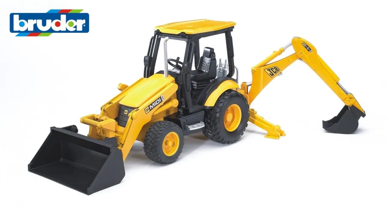 Экскаватор JCB MIDI CX 1:16 Bruder 02427 фото 11 Экскаватор JCB MIDI CX 1:16 Bruder 02427 фото 11