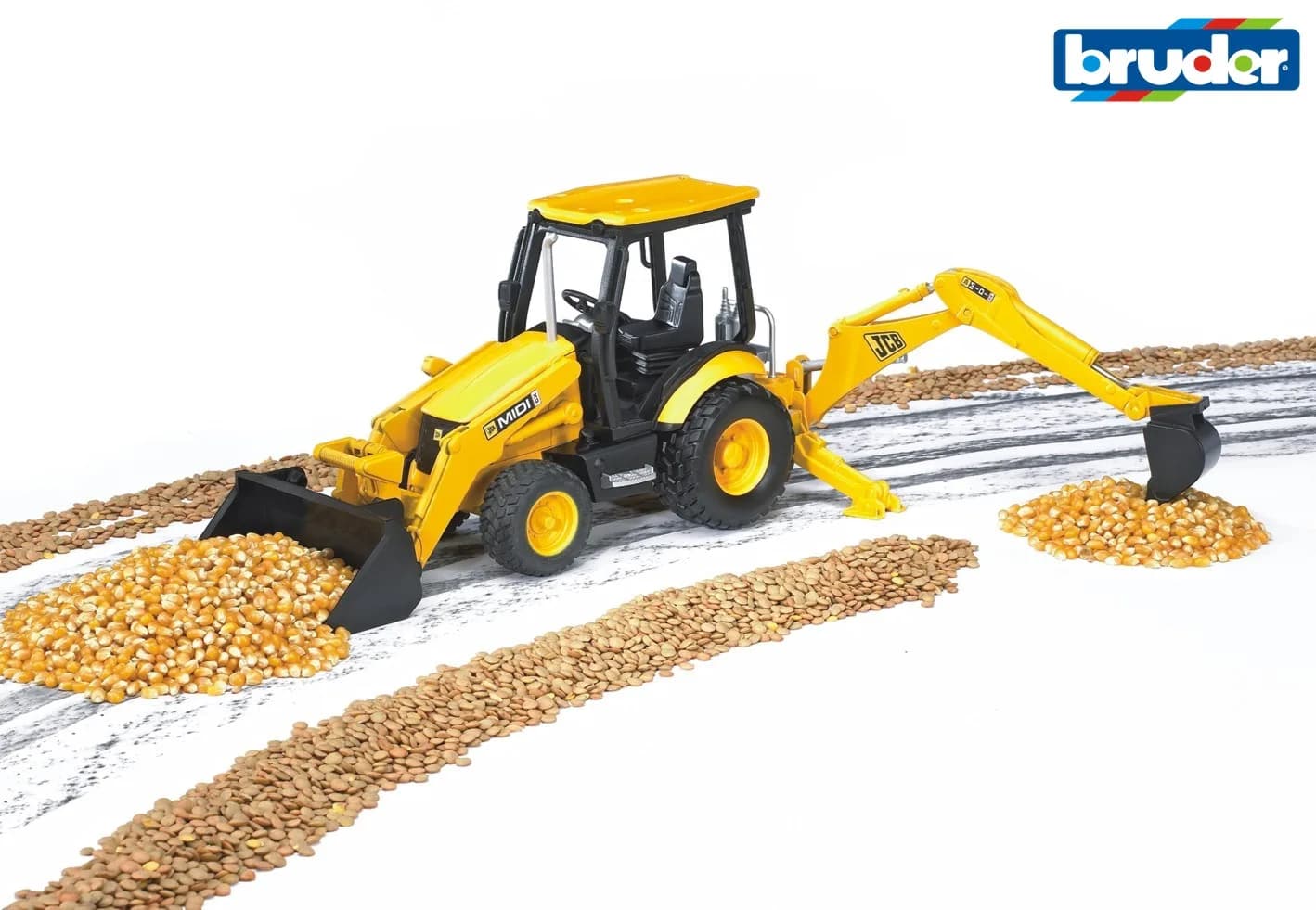 Экскаватор JCB MIDI CX 1:16 Bruder 02427 фото 9 Экскаватор JCB MIDI CX 1:16 Bruder 02427 фото 9